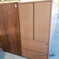 Simo Peanut 2 Door 2 Drawer Wood Storage Cabinet Simo Peanut 2 Door 2 Drawer Wood Storage Cabinet